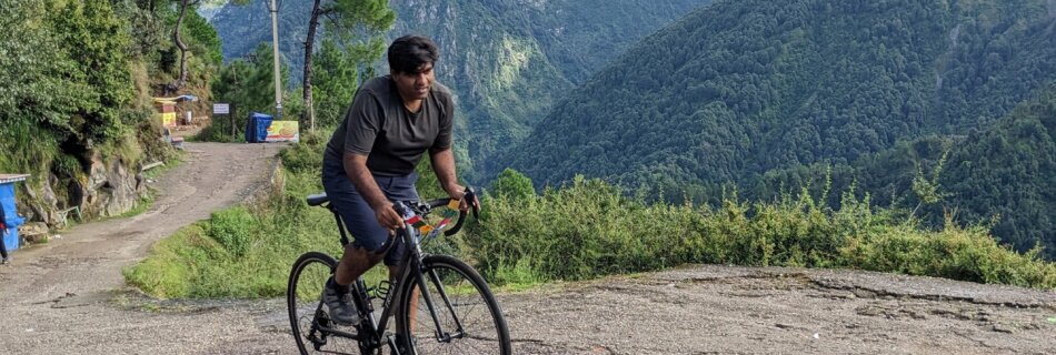 Cycling in Naddi, Dharamshala, Himachal Pradesh - Vaibhav Agarwal